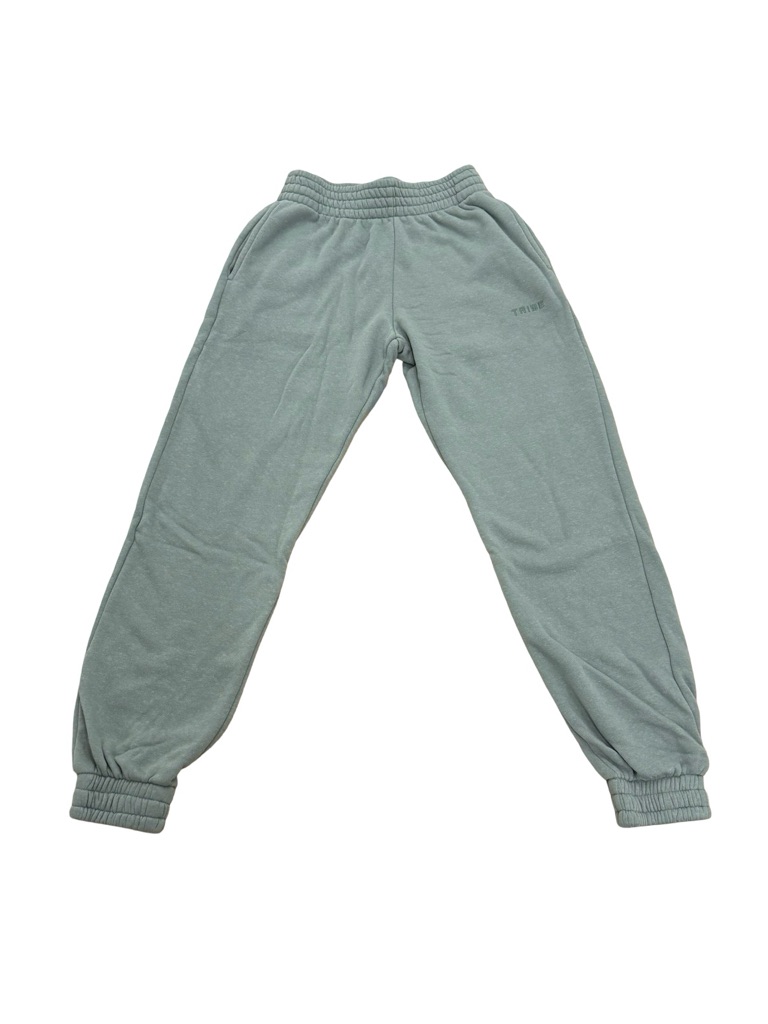 Tribe Kelley Womens Green Jogger Sweatpants Made In Usa Nwot